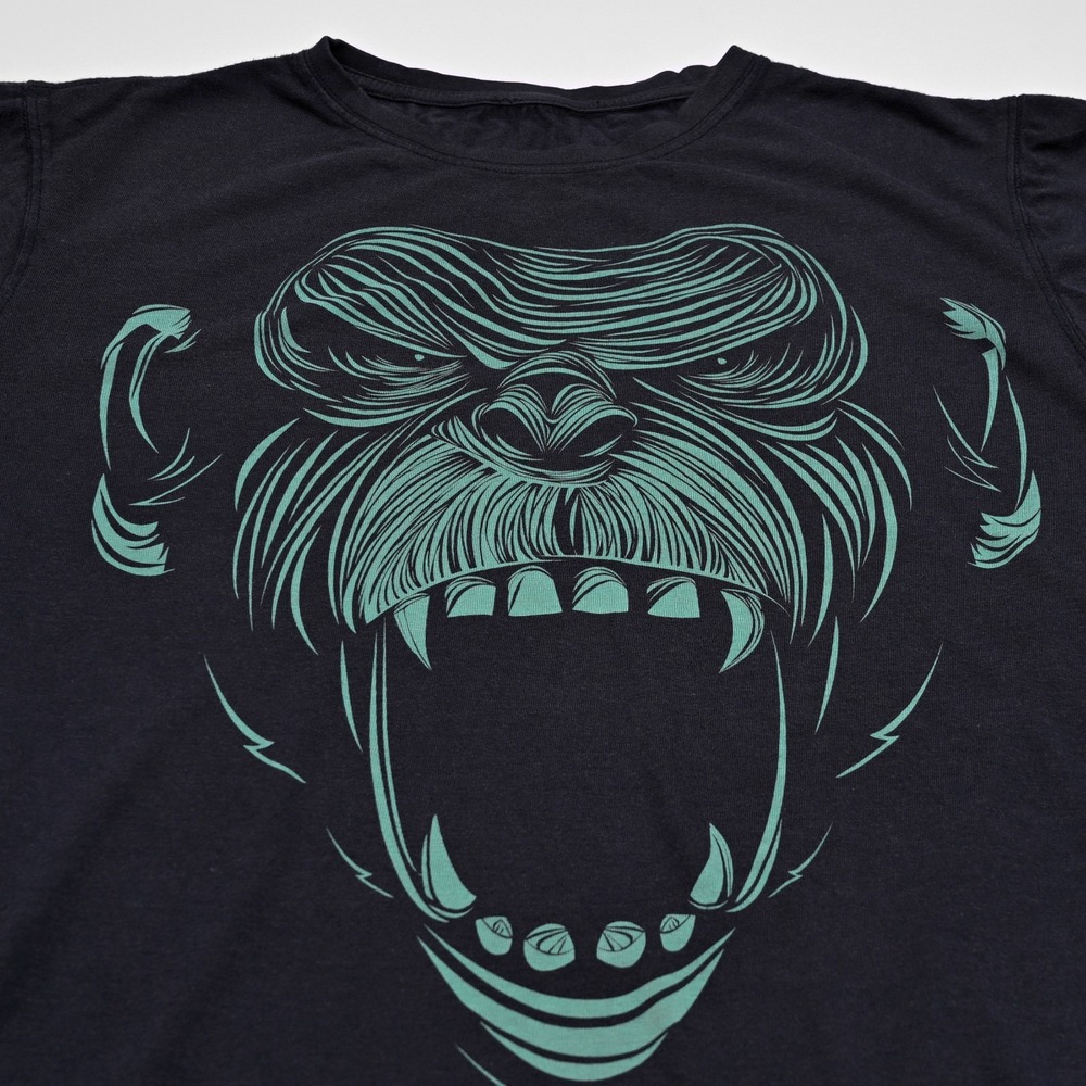 Onnit T-Shirt Men's Small Work Out Bamboo Performance‎ Energy Gorilla Tee Gym